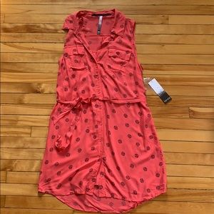 Kensie collared seashell dress